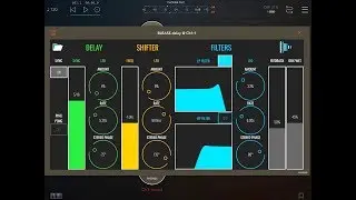 BLEASS Delay AUv3 - This Is Incredible & NOT Just Another Delay - iPad Demo