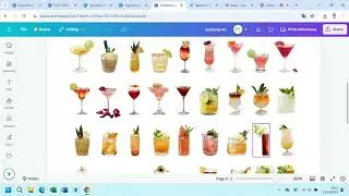 Signature drink sign Canva editing tutorial 😁