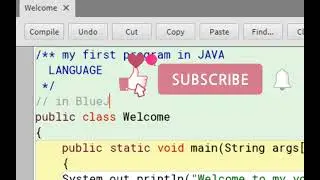 With Full Explanation How to write simple program in Java and execute it