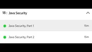 18 :Java Security