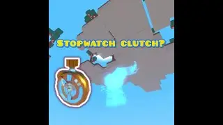 STOPWATCH CLUTCH?? #shorts