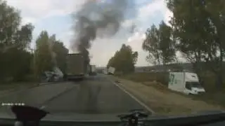 Жесткое ДТП  столкнулись 9 авто