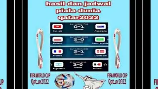 hasil pertandingan piala dunia qatar