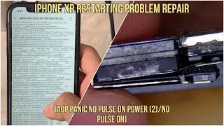 iPhone XR Restarting Every Couple of Minutes (AOP-PANIC No Pulse On-Power(2)\No Pulse On) Repair