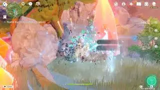 Genshin impact, Head to the ruin to search for fragments