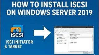 This is a video guide on how to Install and Configure iSCSI target server role in windows server 
