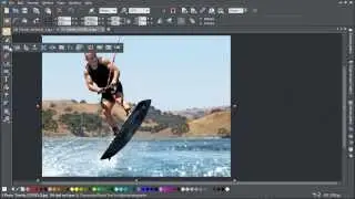Content Aware Scaling in Xara Designer Titles