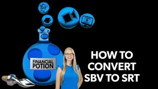 How to Convert a SBV File from YouTube to a  SRT File for Facebook or Linkedin