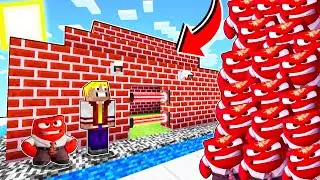 BASE 100% SEGURA VS APOCALIPSIS DE FURIA DE INTENSAMENTE 2 EN MINECRAFT
