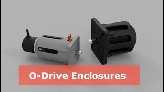 3D Printable O-Drive Motor Enclosures - FREE DOWNLOAD