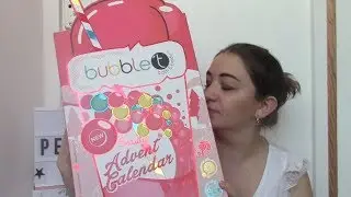 Calendrier de l'avent BUBBLE T 2018 // Advent calendar