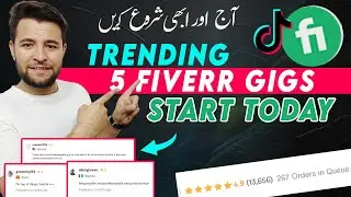 TikTok Ki Ye Services Aj Se Start Karain 🔥 | 5 Low Competition Fiverr Gig Ideas | Fiverr Gigs Ideas