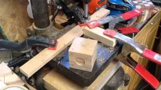 Wood cube in a cube in a cube