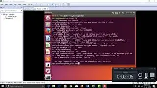 sudo commands errors while configuration of vmware2
