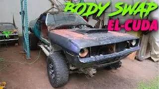 LS POWERED MONSTER TRUCK (EL-CAMINO + SILVERADO + CUDA)