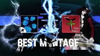 Best Dark Dagger Montage | Blox fruits