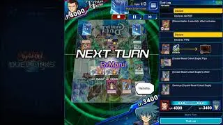 Yu Gi Oh! Duel Links Crystal Ancient Gear vs Elementsabers