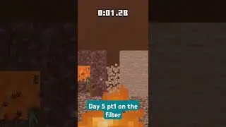 Day5 pt1 on the filter fell of like and sub for me to continue #minecraft #fyp