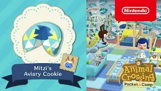 Animal Crossing: Pocket Camp - Mitzi's Aviary Cookie