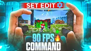 Get! 90 FPS in Free Fire Instant Best Setting In Mobile Best Lag Fix Setting For Free Fire🔥