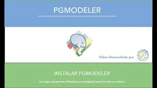 Curso de PgModeler - Sesión Nro1 - Instalar PgModeler