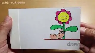 Gusanito Feliz | Flipbook - Folioscopio