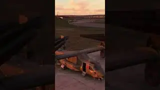 Miltech V-22 Osprey getting ready for engine start 