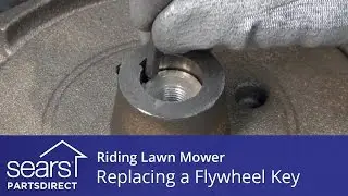 How to Replace a Flywheel Key on a Riding Lawn Mower