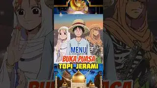 MENU FAVORIT BAJAK LAUT TOPI JERAMI MENURUT SBS ODA SENSEI #onepiece #luffy