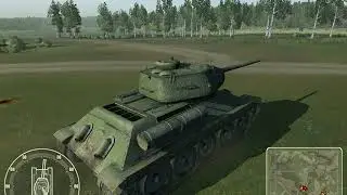 T34 против тигра на максимальных настройках графикы