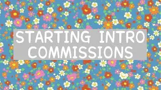 Intro Commissions