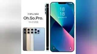 I Phone i13 Pro Max(A61) Original Smartphone High-Definition Face Recognition