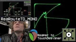 ReaRouteTD_MONO: Reaper + TouchDesigner for Easy Real-time Audio Reactive Vid (Tutorial + .tox file)