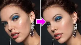 One step for editing Beauty photo