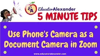 How to Use Phone with Zoom to Create Document Camera