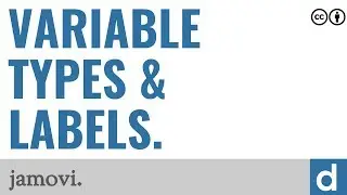 Variable types & labels — jamovi