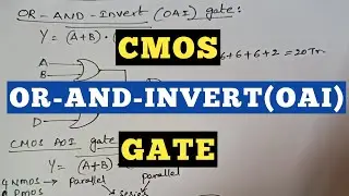 CMOS OAI gate @ExploretheWAY
