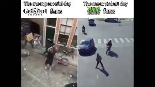 The most peaceful/violent meme