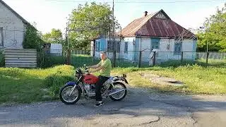 Днепр МТ-11 долгострой, первый пробный выезд))
