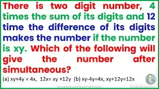 Two digits number how to find tricky Question