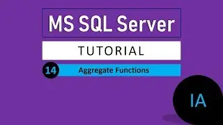 14. AGGREGATE FUNCTION in SQL Server | SQL Server Tutorial