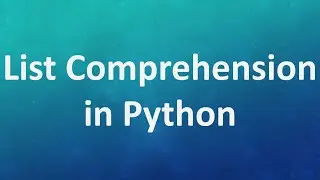 List Comprehension in Python