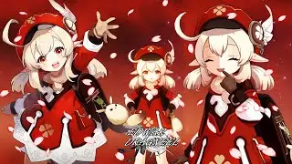 Klee - Todos sus Diálogos |Historia| Voz en Japonés. (Genshin Impact Español)