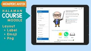 Part 1: Mempercantik Course Moodle