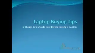 LAPTOP BUYING TIPS
