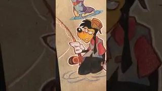Disney Fan Art! #gooftroop #sketch #artprocess