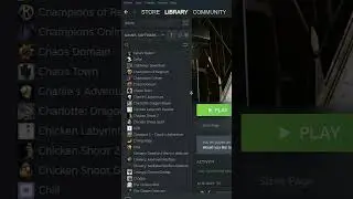 Looking for new games to play on Steam. Here’s a list of my library at the moment.
