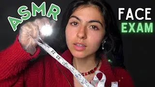 ASMR || examining your face