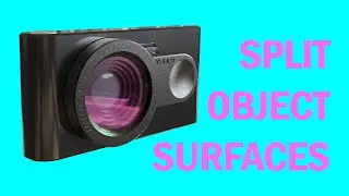 KeyShot Geometry Tools: Split Object Surface