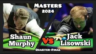 Shaun Murphy vs Jack Lisowski - Masters Snooker 2024 - Quarter-Final Live